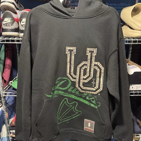 Travis Scott x Mitchell & Ness University of Oregon Hoodie *Rare* - Picture 1 of 5